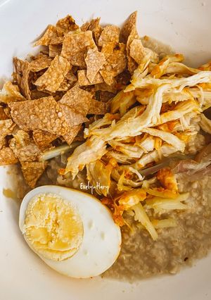 Foto resep Bubur ayam oatmeal terenak