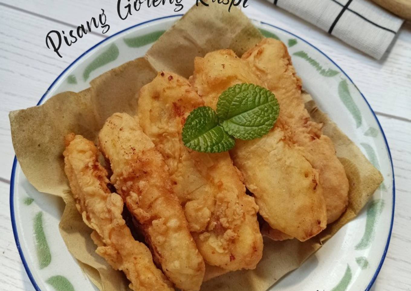 879. Pisang Goreng Krispi (Tepung Kobe)