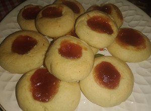 Una foto de Galletitas tipo "pepas"