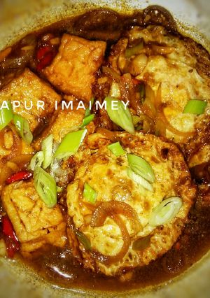 Foto resep Telur tahu masak kecap simple