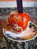 Manzana caramelizada