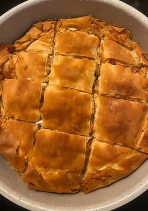 Φωτογραφία της συνταγής Κοτόπιτα με κρέμα γάλακτος
