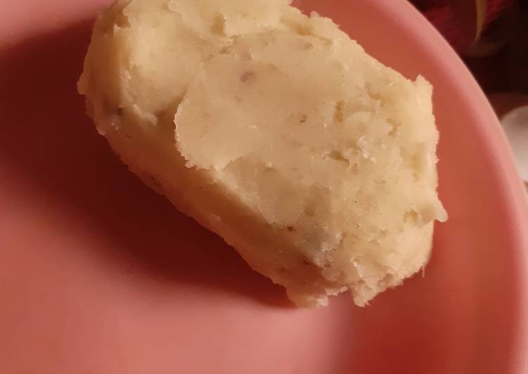 Mashed Sweet Potato (Simple, tanpa susu)
