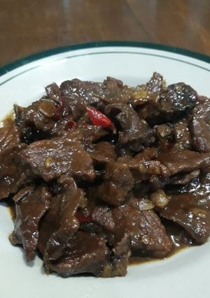 Foto resep Sapi Lada Hitam