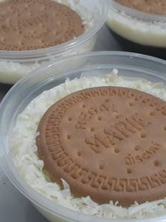Foto resep [36] Pudding Cokelat With Topping Keju & Regal
