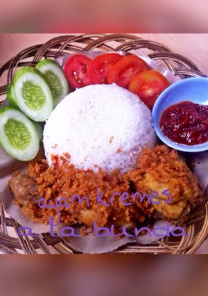 Foto resep Ayam kremes a la bunda