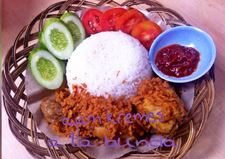 Resep Ayam kremes a la bunda oleh Ani ariyanti - Cookpad