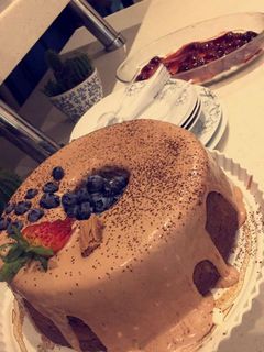 صورة لوصفة كيك الشوكولاته