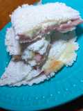 Tapioca rellena de Jamón y  Queso