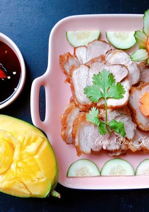Hình của món Giò heo chiên giòn.