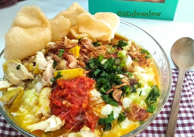 Resep Bubur Ayam Nasi Sisa Oleh Ati Dewanthi Cookpad