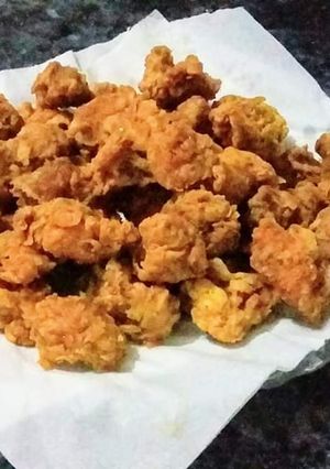 A picture of 13th May -19thMay #RamadanRecipie #Popcorn Chicken.