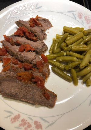A picture of Baked London Broil.