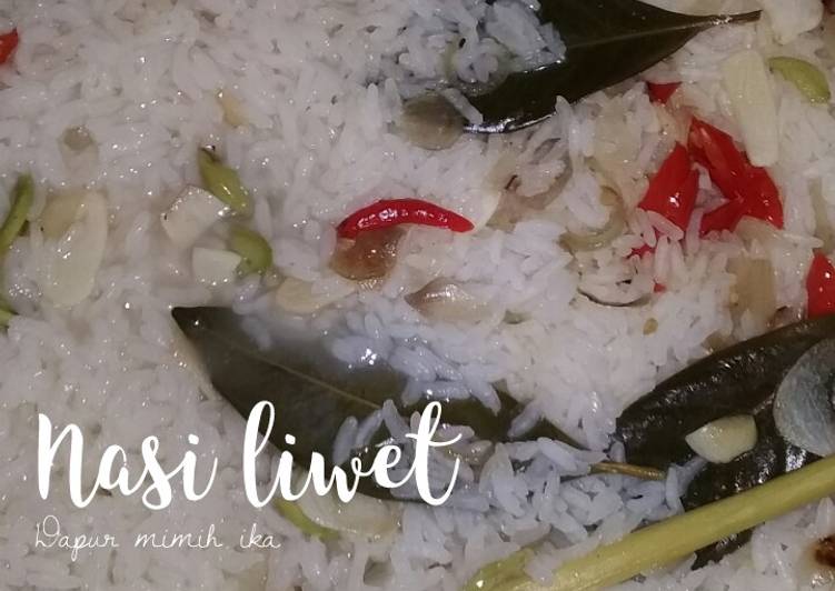 Cara Gampang Menyiapkan Nasi liwet ricecooker simple yang Enak Banget