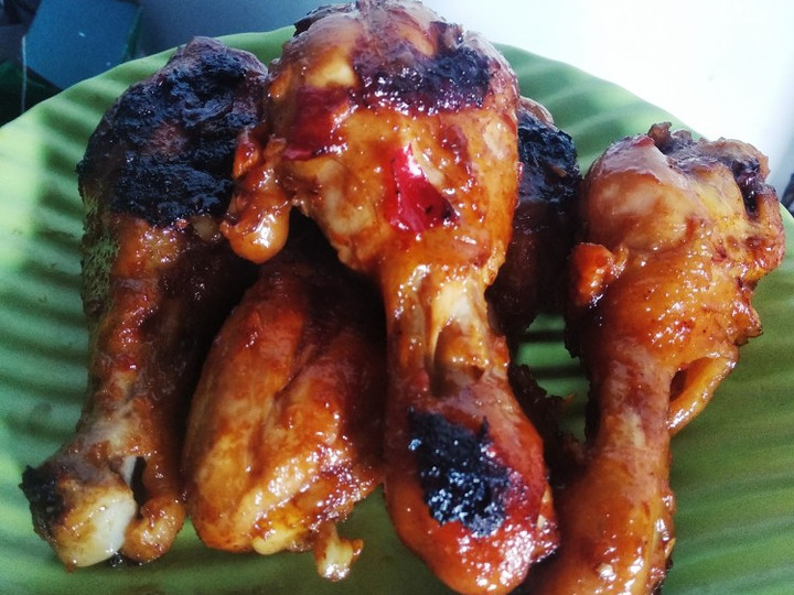 Cara Bikin Ayam Bakar (Panggang) Bumbu Rujak Untuk Jualan