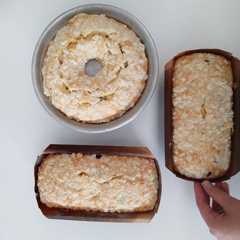 Una foto de Streusel para cubrir budines, magdalenas.