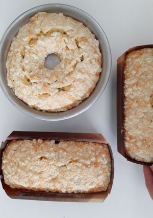 Una foto de Streusel para cubrir budines, magdalenas.