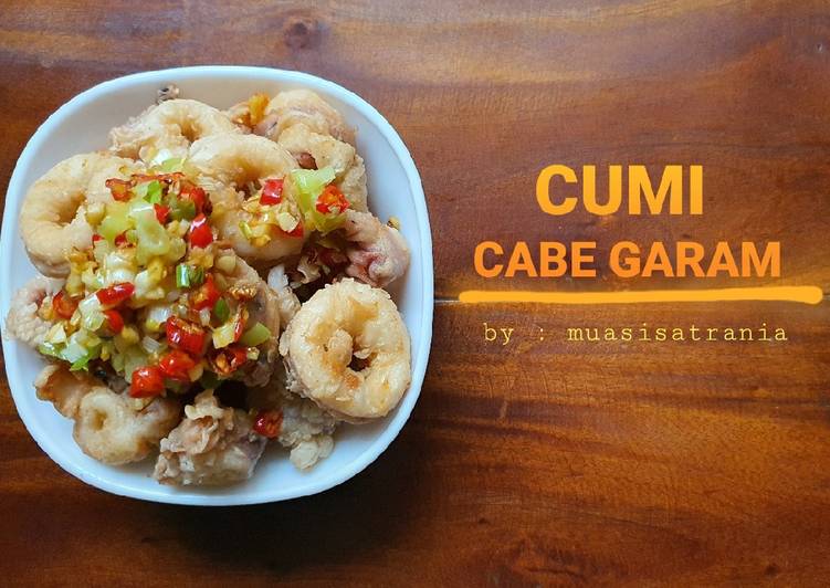 51. Cumi Goreng Cabe Garam