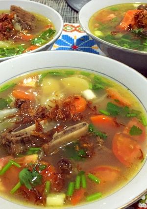 Foto resep Sop iga sapi