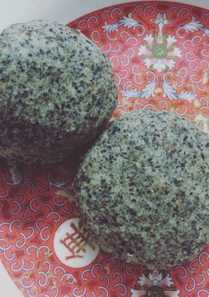 Hình của món Almost vegan sesame cookie (Bánh mè).