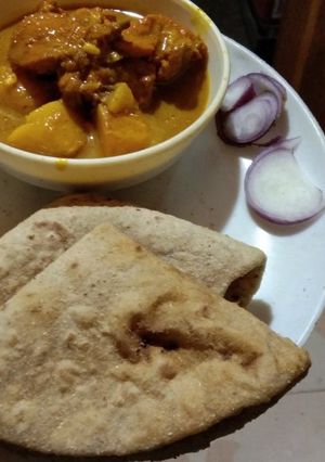 আটার রুটি(atta rooti recipe in bengali) রেসিপির প্রধান ছবি