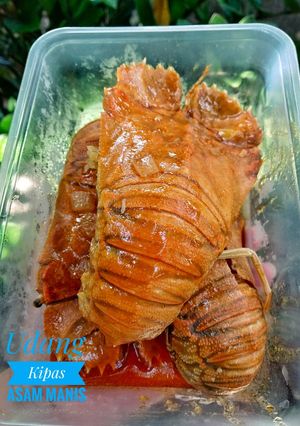 Foto resep Udang Kipas Asam Manis