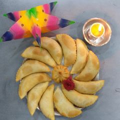 A picture of Coconut Karanji - Gujiya.