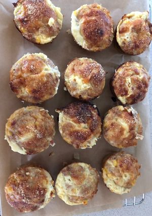 A picture of Baby Tuna and Sweetcorn Quiche.