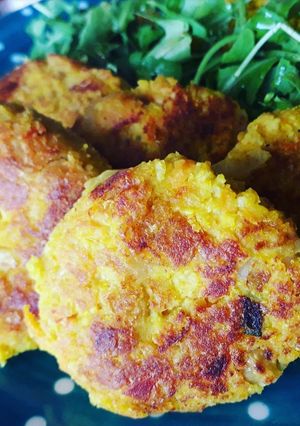 A picture of Vegetable Burgers (100% Vegan).