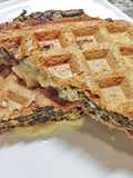Waffles de acelga