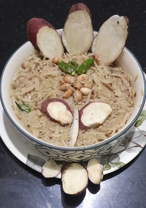A picture of Sweet potato 'Khis' (Grated Sweet potato).