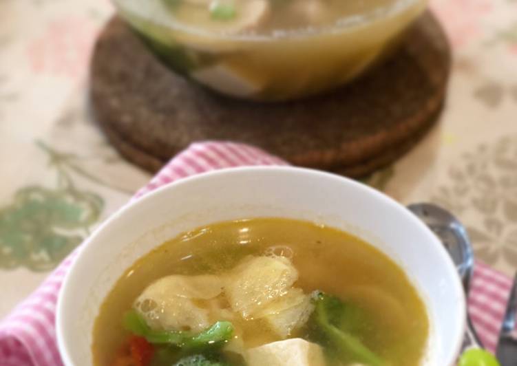 Langkah Mudah untuk Menyiapkan Sup Brokoli Tahu Sutra Mix ala Tiger Kitchen, Bisa Manjain Lidah