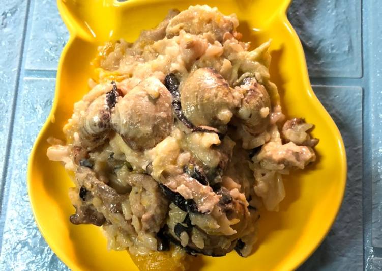 南瓜鮮奶燉飯