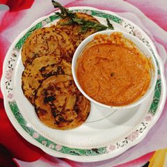A picture of Kerala Style Bun Dosa.