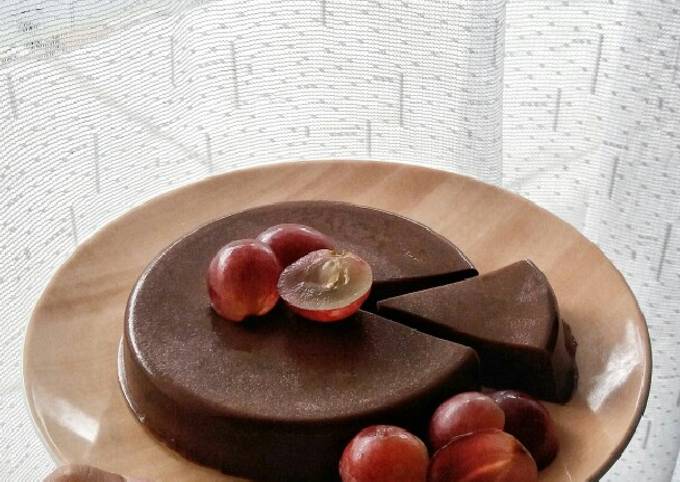 Puding Coklat #KamisManis #BikinRamadanBerkesan foto resep utama