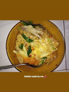 Foto resep Seblak indomie