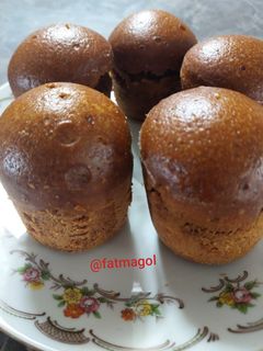 عکسی از دستور کاپ کیک رژیمی (بدون فر بدون همزن)