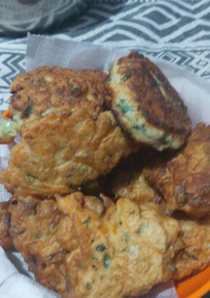 Una foto de Fritos de verduras