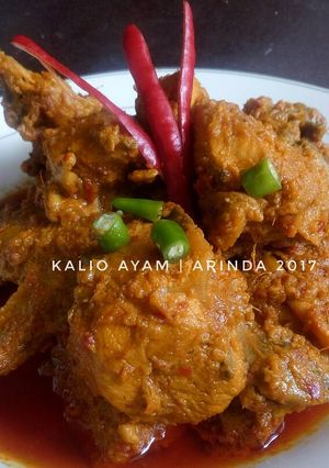 Foto resep Kalio Ayam Khas Minang