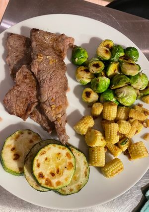 一人的澎湃低碳餐 的食譜成品照片