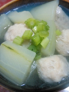 大黃瓜魚丸湯 的食譜成品照片
