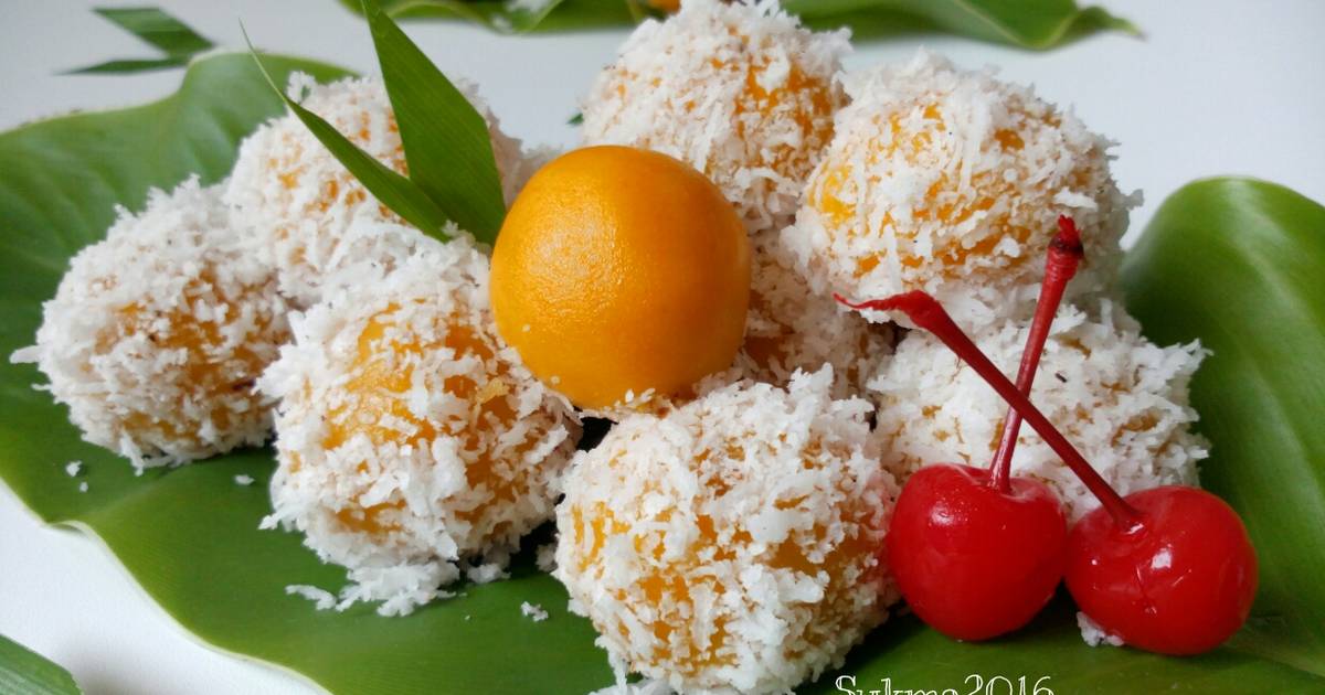 Resep Klepon Labu Kuning Lembut oleh Sukmawati_rs - Cookpad