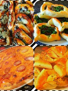 صورة لوصفة عجينة البيتزا الهشه الطريه
