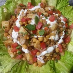 A picture of Chana chat.