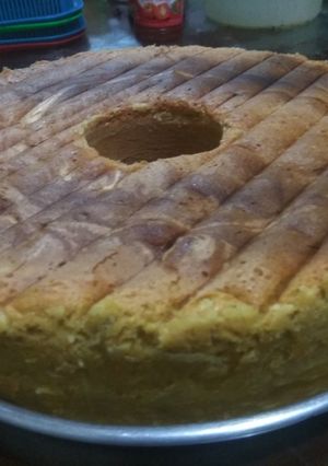 Foto resep Bolu Pisang Ambon Moist #berburucelemekemas #resolusi2019