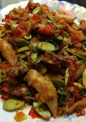 Foto resep Cumi Pete Cabe Bawang
