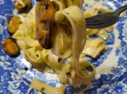 Una foto de tagliatelle pastas