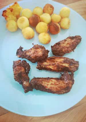 Une photo de Ailes de poulet au paprika