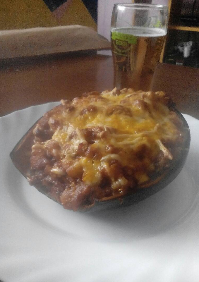 Una foto de Berenjenas rellenas