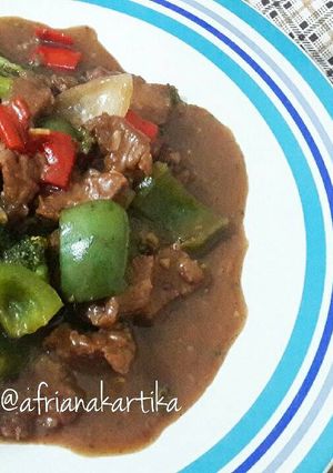 Foto resep Beef Blackpepper / Daging Sapi Lada Hitam